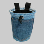 Upcycled Denim Chalk Bag